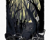 Dead End Trail - Screenprinted Art Print