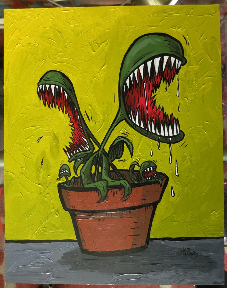 Venus Flytrap Painting