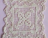 Handmade Square Doily-set of 4