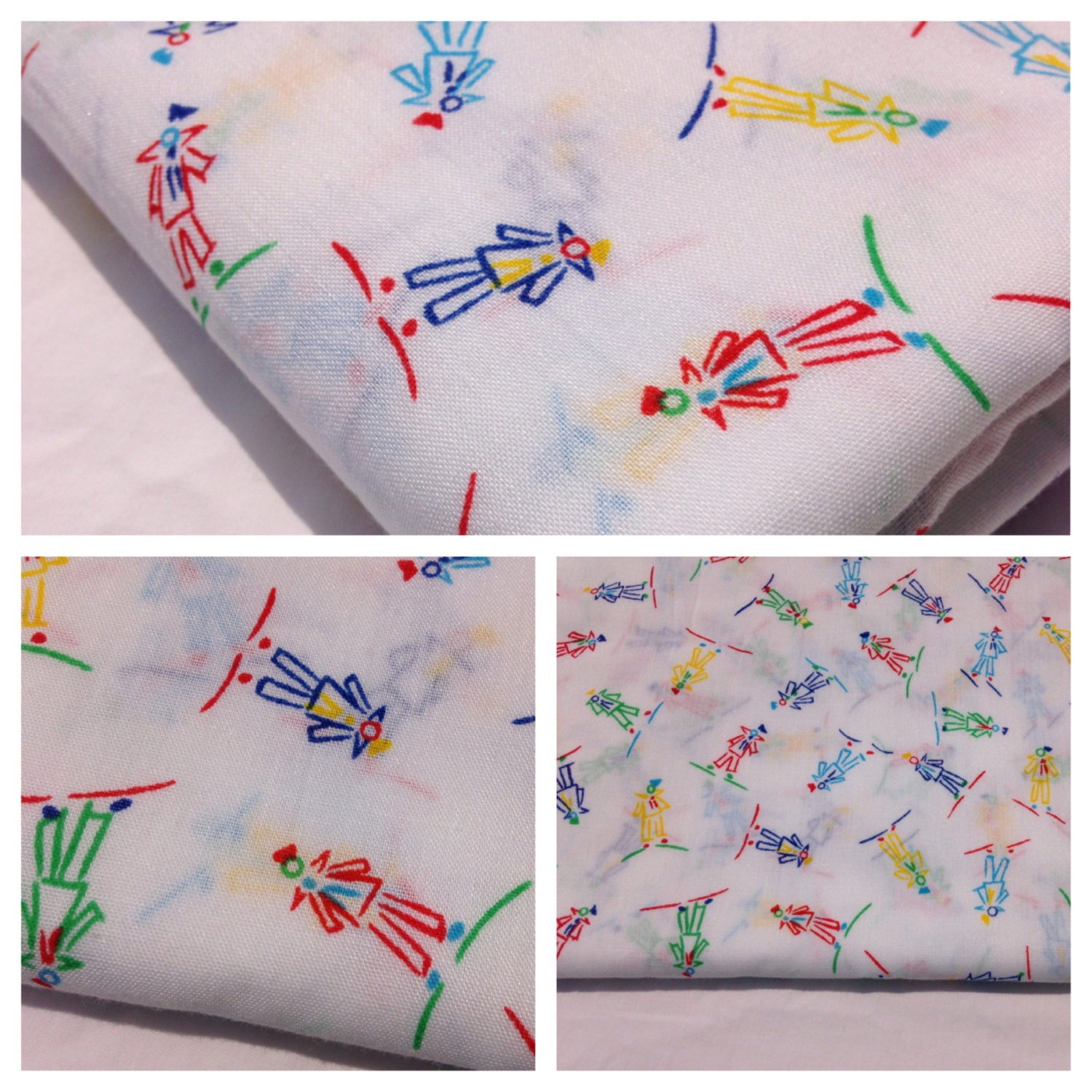 Eighties-People Fabric-Cotton-