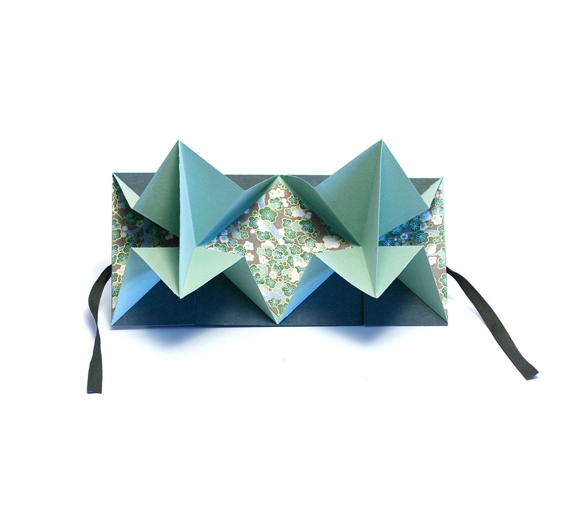 DIY Kit, Book Kit, pop out map fold, pop up book, origami fold book