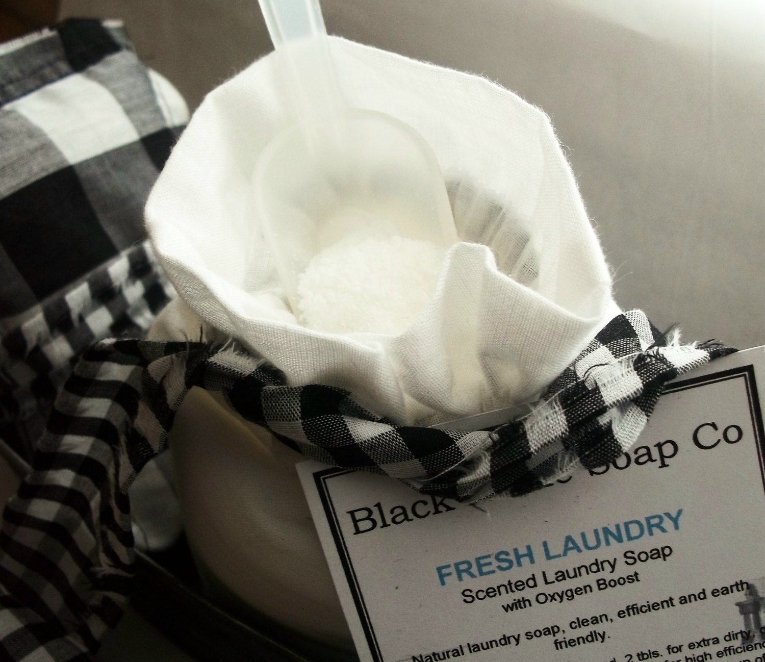 Laundry Soap try FRESH LAUNDRY - Shipping Included... Black Kettle