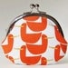 Coin purse - orange ducks