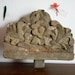 Antique carved religious wood panel