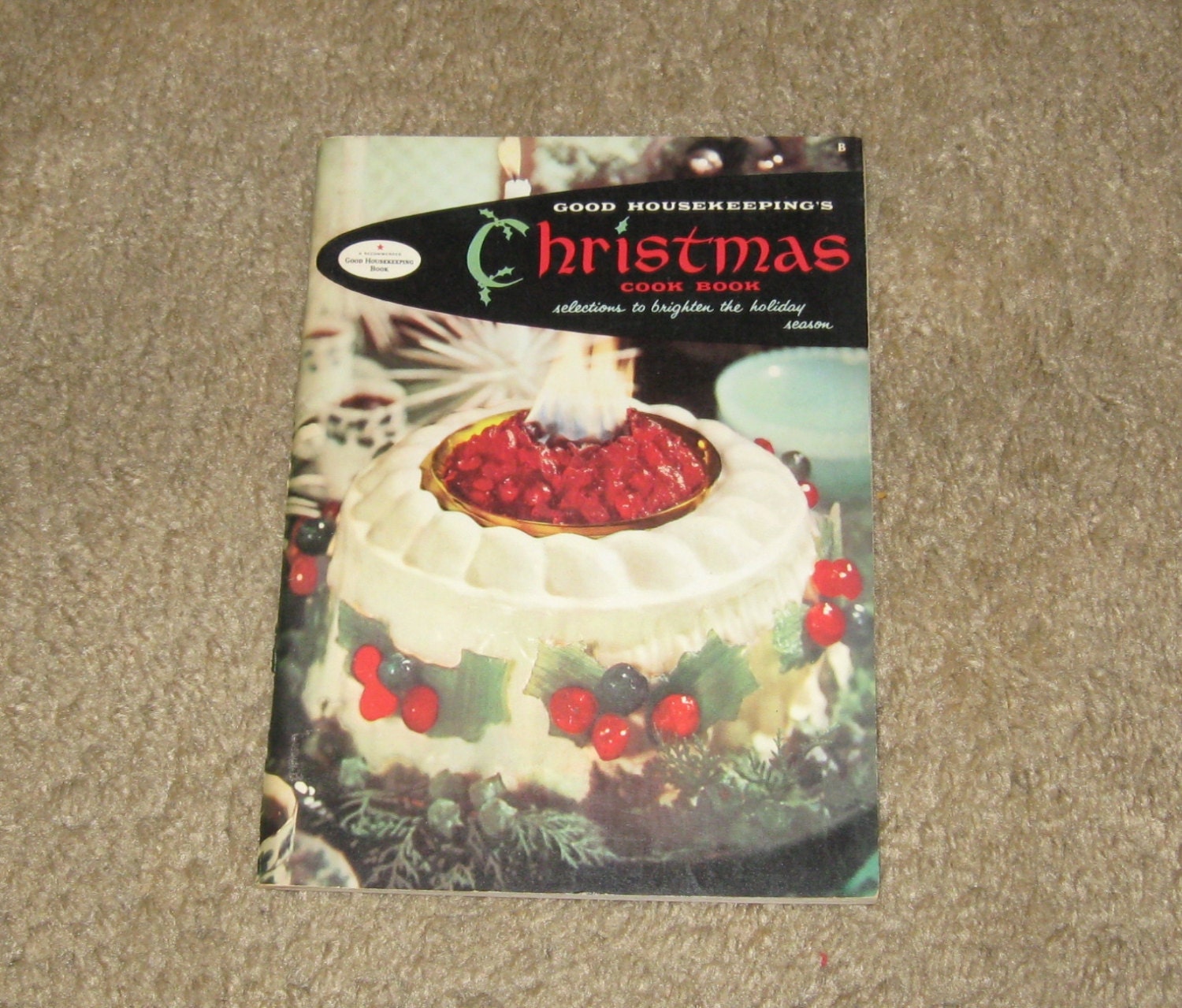 Vintage 1958 Good Housekeeping Christmas Cook Book/Booklet