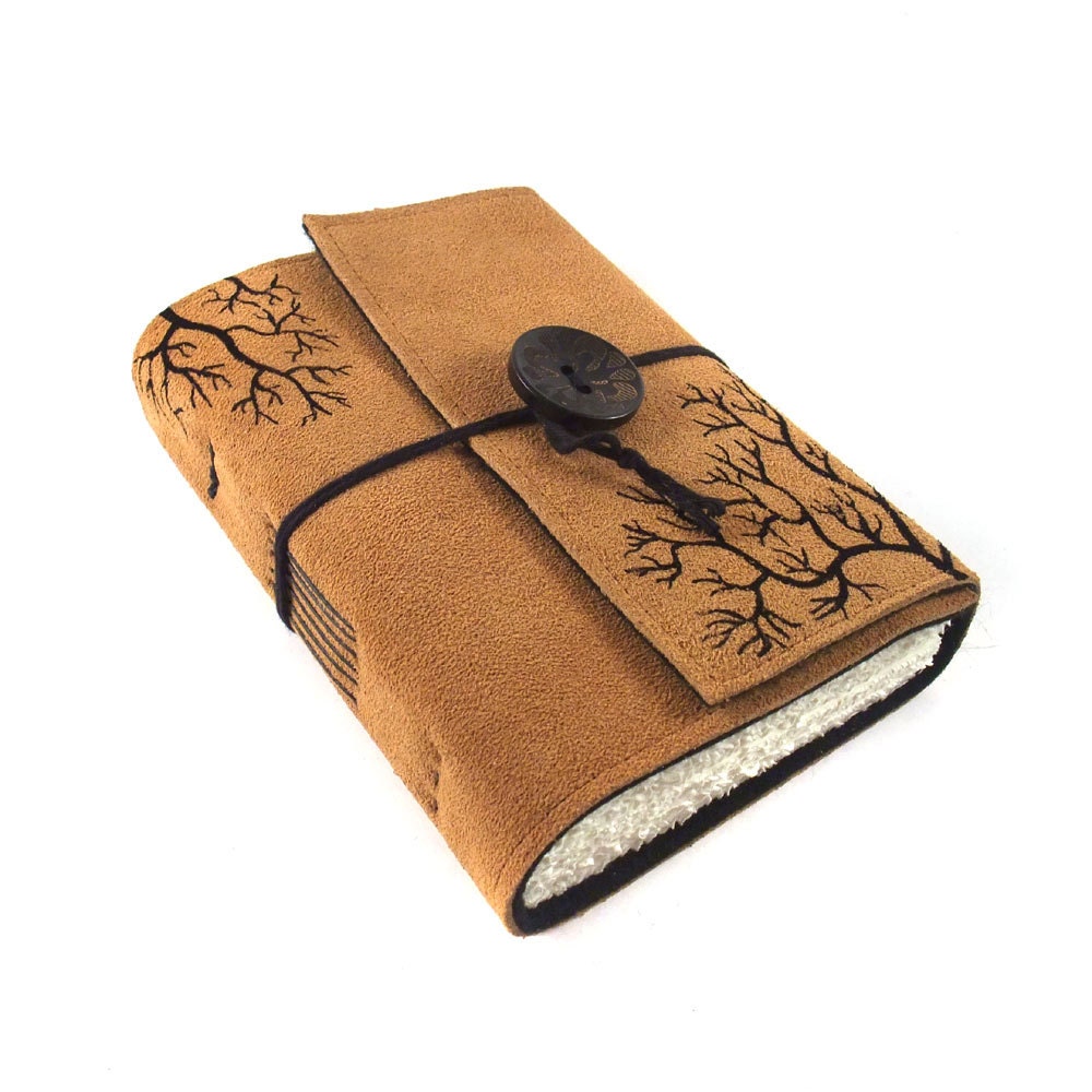 Leather Journal, handmade, Roots