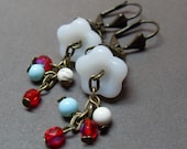 Snow White and Rose Red Earrings