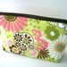 Padded Large Retro Pop Garden Flat bottom Zipper Pouch Gadget Case Cosmetic Bag NEW ECO Friendly