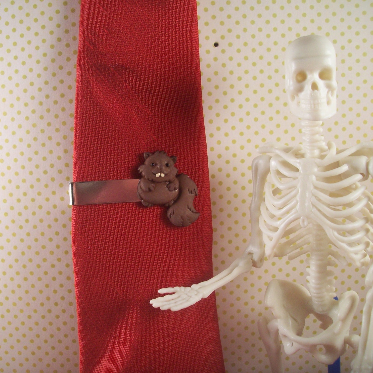 Beaver Tie Clip