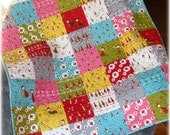 Baby Girl Quilt  Woodland Fairies Whimsy Patchwork