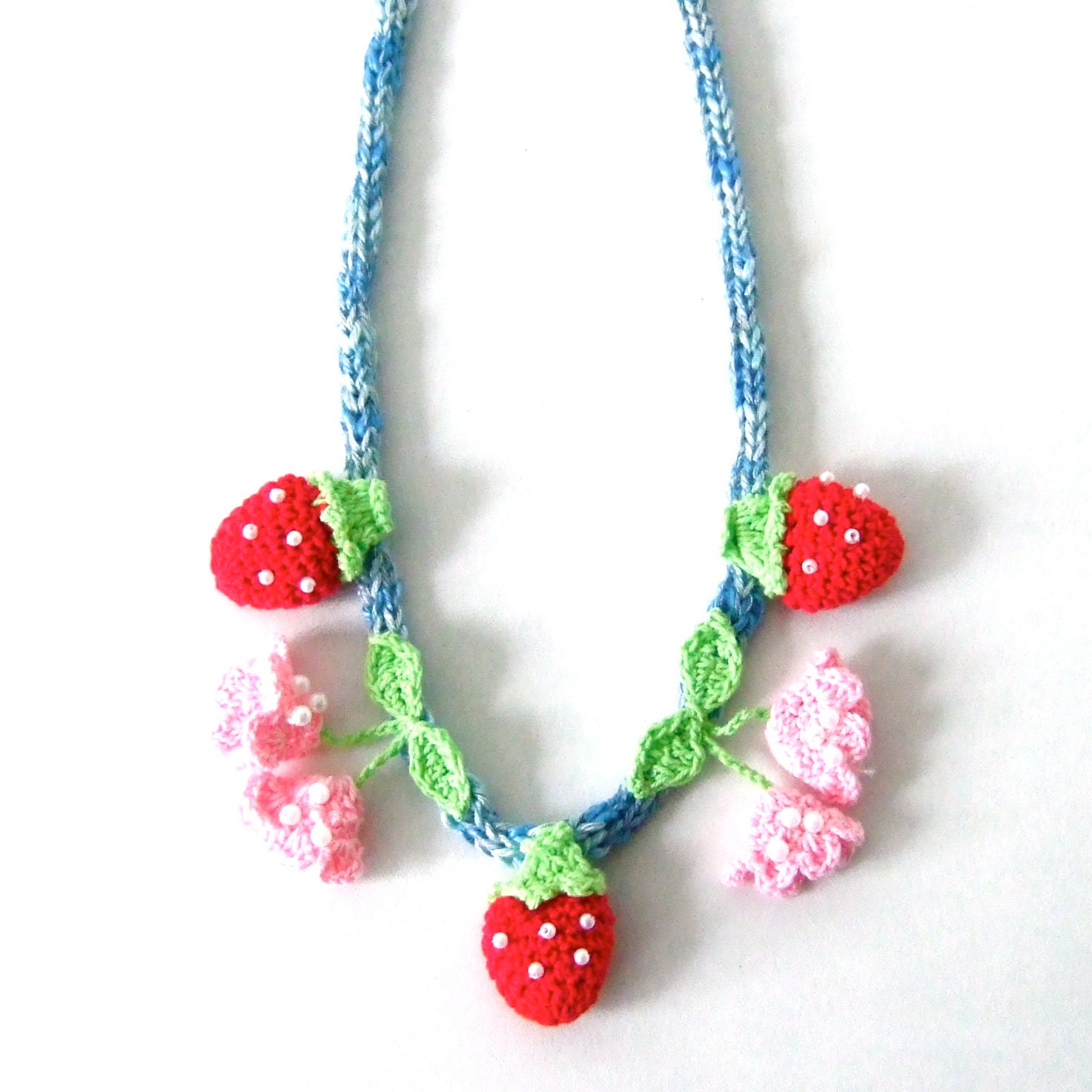 crochet necklace
