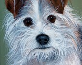Hand Painted 8 x 10 Pet Painting Pet Portrait Commission Any Animal or Home Art by Sharon Lamb