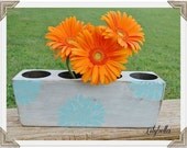 Wooden Sugar Mold with Peonies