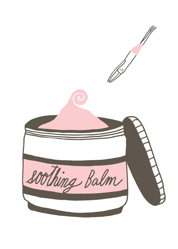 Soothing Balm -- 5x7 print