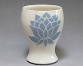 Periwinkle Lotus Chalice... In Stock