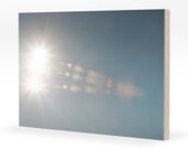 prism perfect.  8" x 10" photograph mounted to maple panel.  ready to hang.