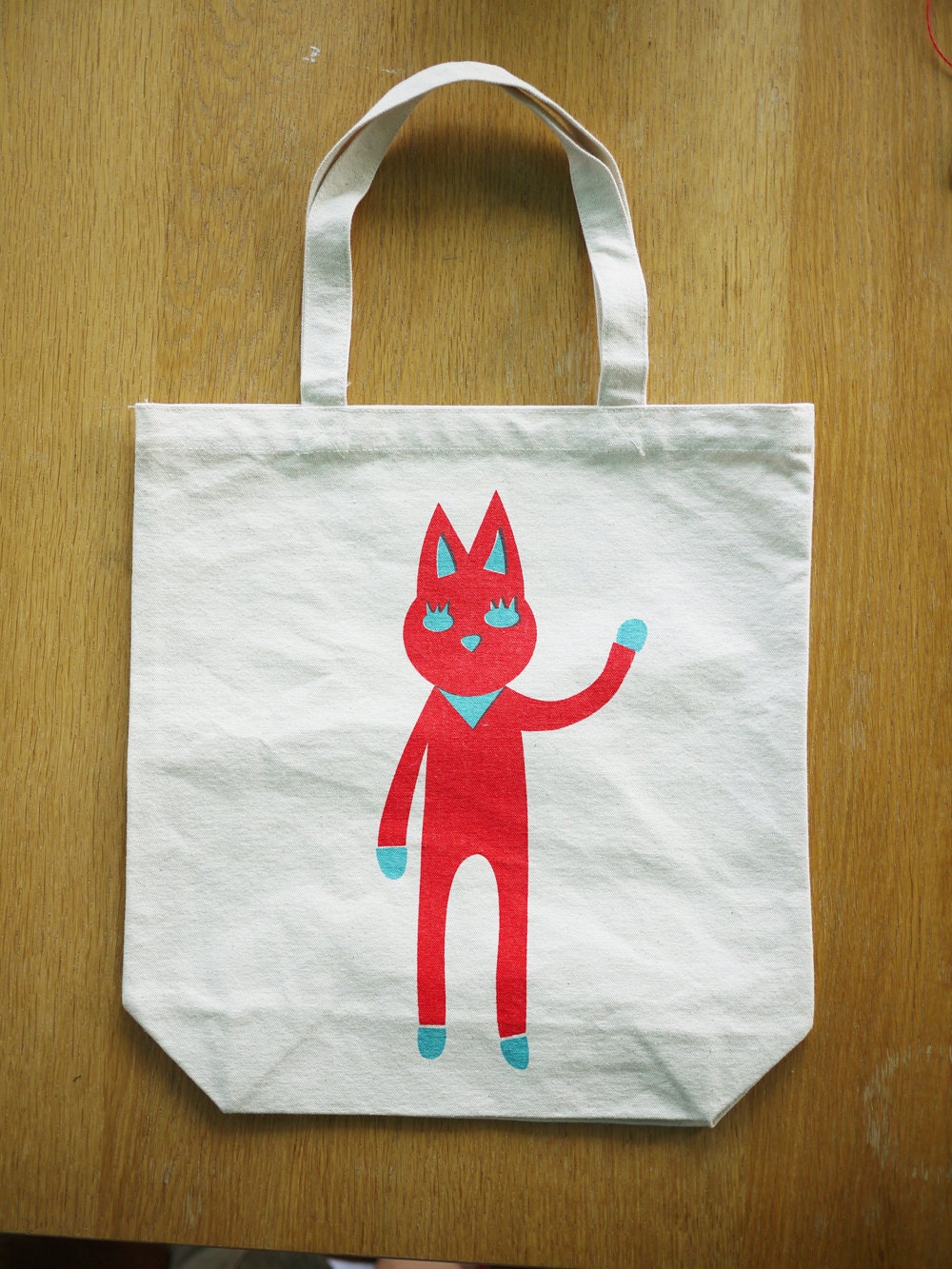 kitten tote bag