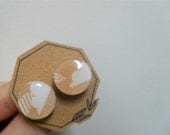 Cloud Wood Earrings
