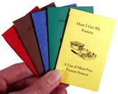 How I Get My Protein Mini Book for Vegetarians / Vegans (Yellow, Tofu)