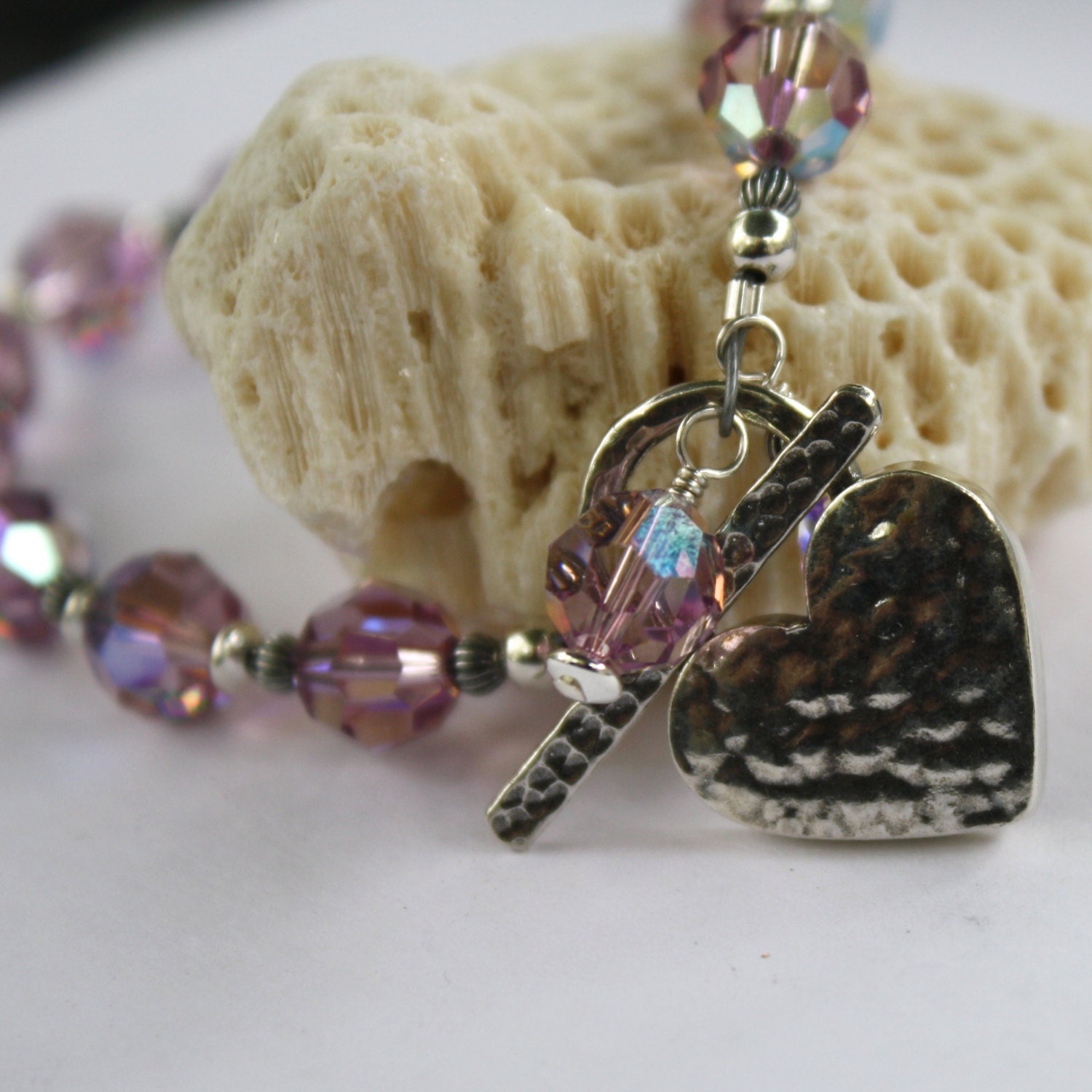 Swarovski Crystal Bracelet in Rose