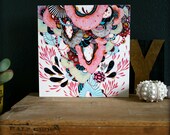 Fine Art Print - 8x8 Mounted Print on Wood Panel - Afloat