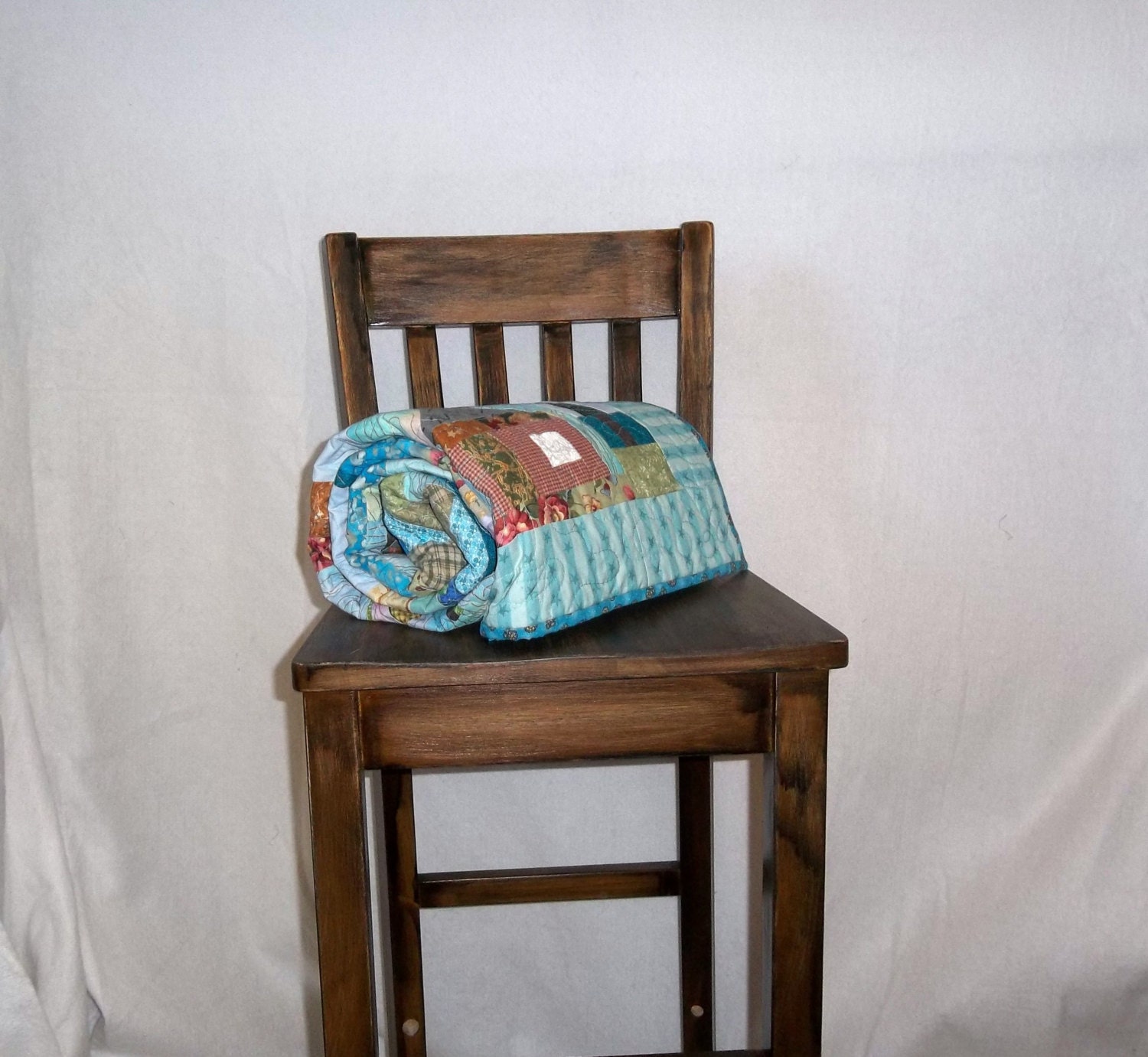 Wonky Town Patchwork Quilt