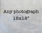 18 x18 inch photo - photograph enlargement bigger - print poster you choose image.