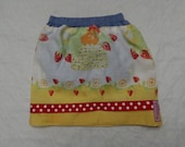 Upcycled Strawberry Fields Newborn Baby Toddler 0 3 6 12 18 months mths 2T