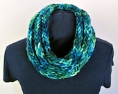 nob hill cowl // seaglass