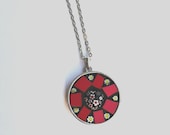 Daisy Girl Art Pendant by Smashgirl