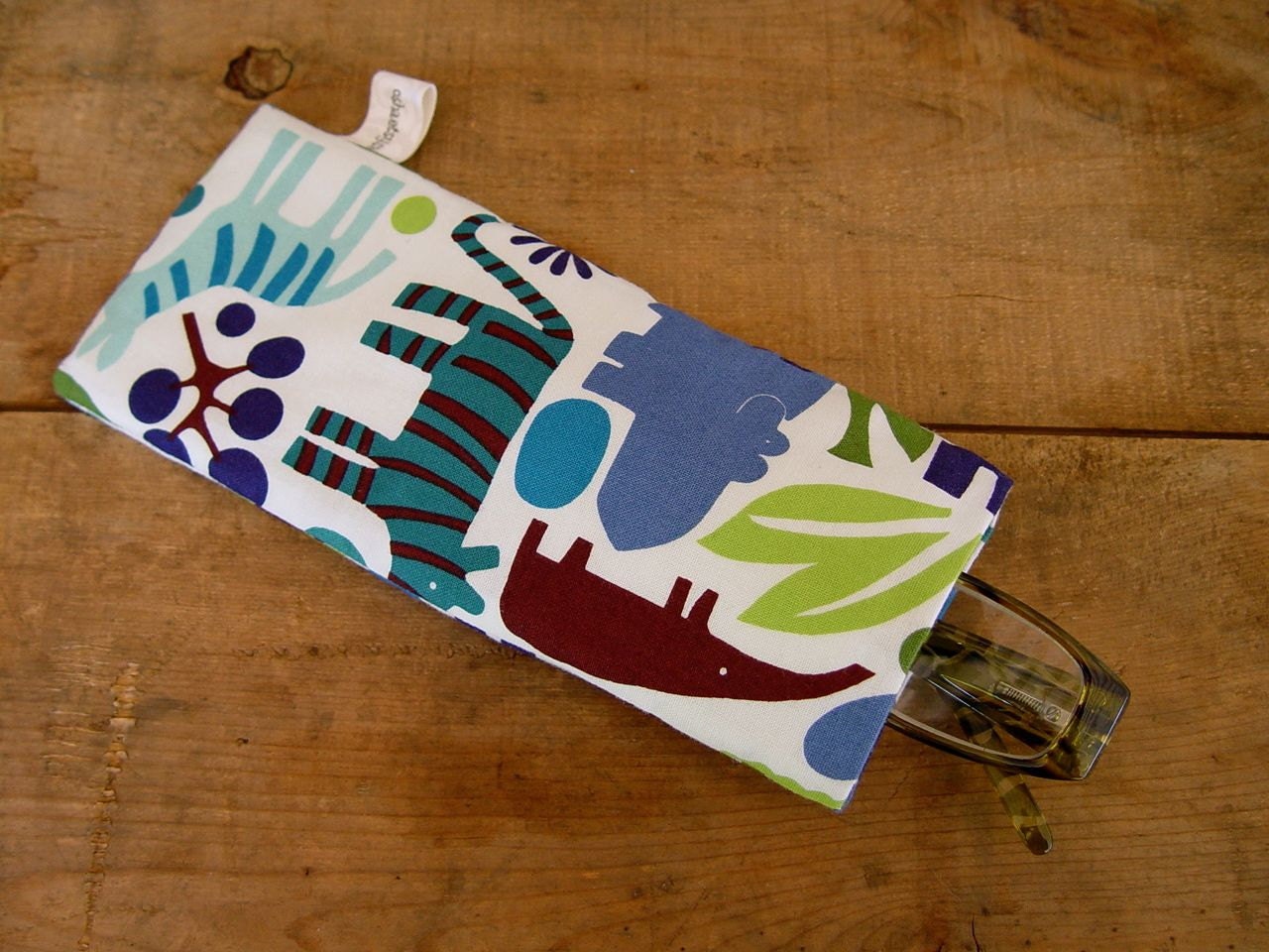 Jungle Animals Sleeping Bag For Your Eyeglasses By STUFF