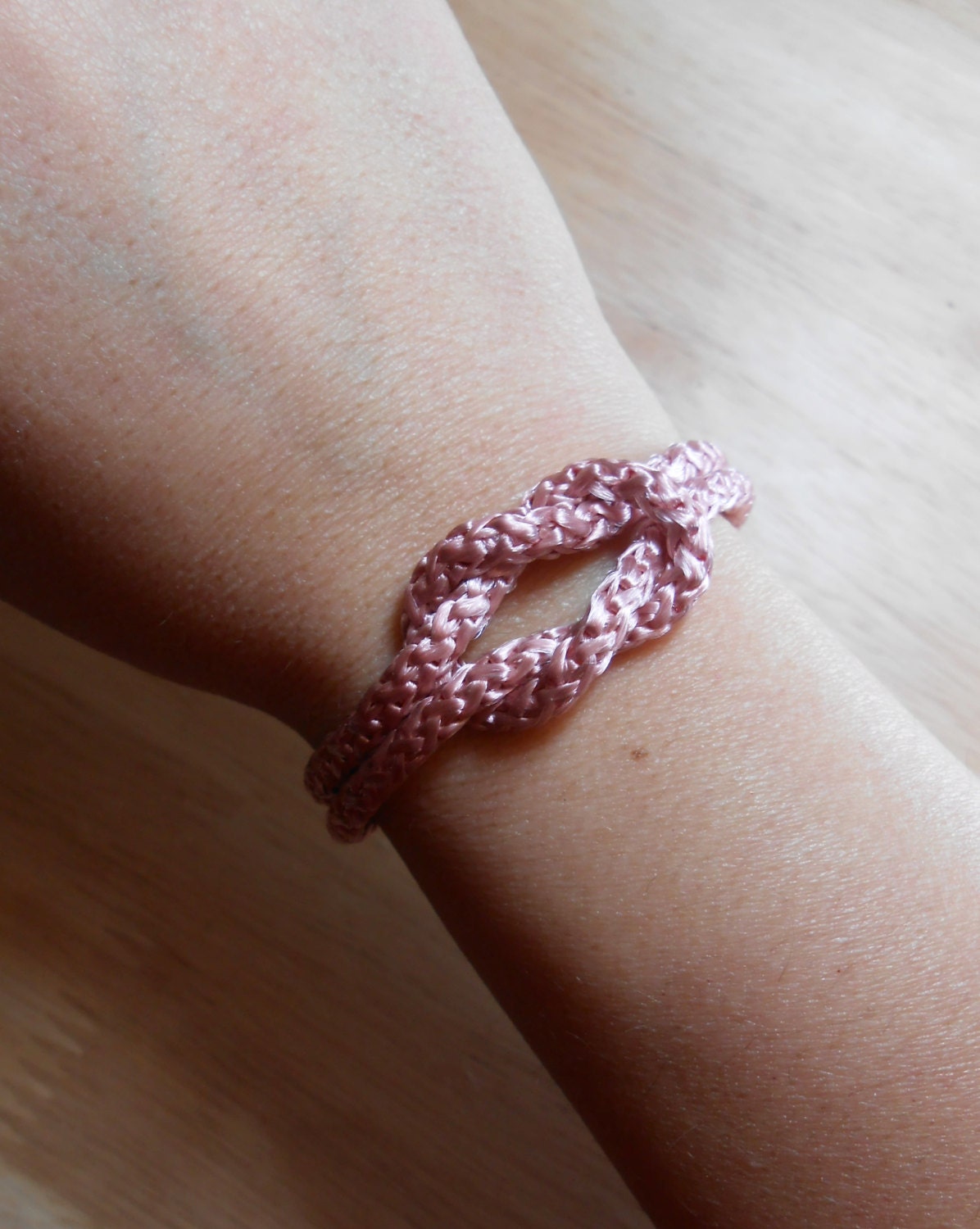 Nautical Sailor's Knot Bracelet - Sea Glass Love Knot - KNOTICAL KNOTION