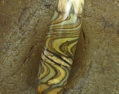 Handmade Lampwork Glass Focal Bead -Swirls- by Jason Powers SRA