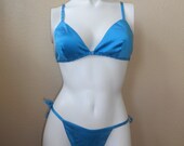 Vintage 90's SILK  SEXY  Bra & Panties  Lingerie lingere