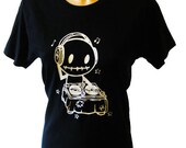 CLEARANCE 9 to 10 yrs Kids Zombie DJ tee