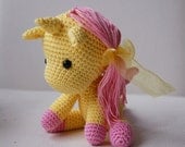 Amigurumi Pattern - Peachy Rose the Unicorn