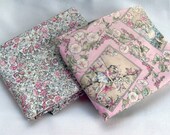 100% Cotton Quilt Fabric 2 Fat Quarters Flower Fairies