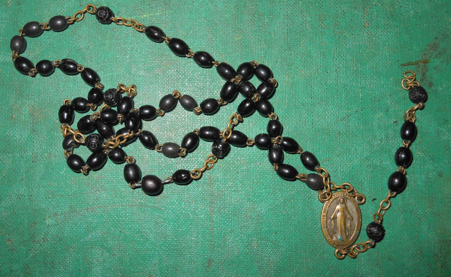 Antique French rosary piece