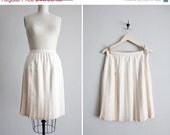 SALE 25% OFF silk tennis skirt / silk skirt / pleated silk skirt