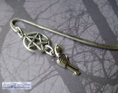 Supernatural Demon Hunter Charms Bookmark with the Protection Pentagram and Demon Colt