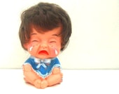 Vintage Rubber Emotion Doll - Sassy Crying Baby