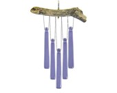 Purple Wind Chime Fused Glass Wind Chime