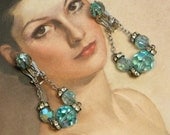 Vintage Rhinestone Earrings