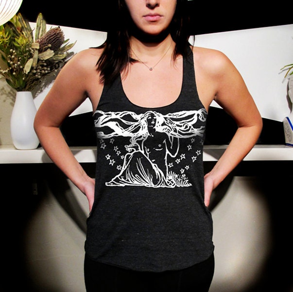 New Print: TriBlend Racerback Tank feat. Étoile print