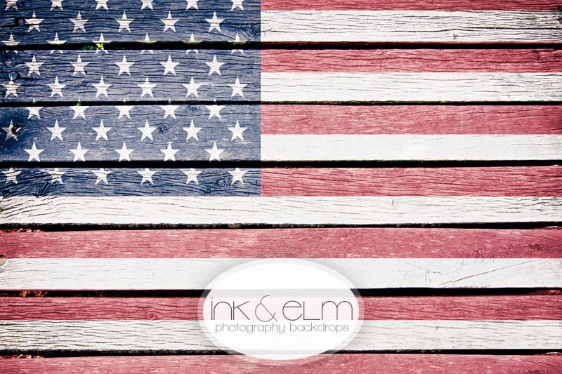Backdrop Vintage Flag 5ft x 4ft, Antique American Flag Backdrop, Vintage Flag Background, July, Americana Patriotic, "Battle of Liberty"