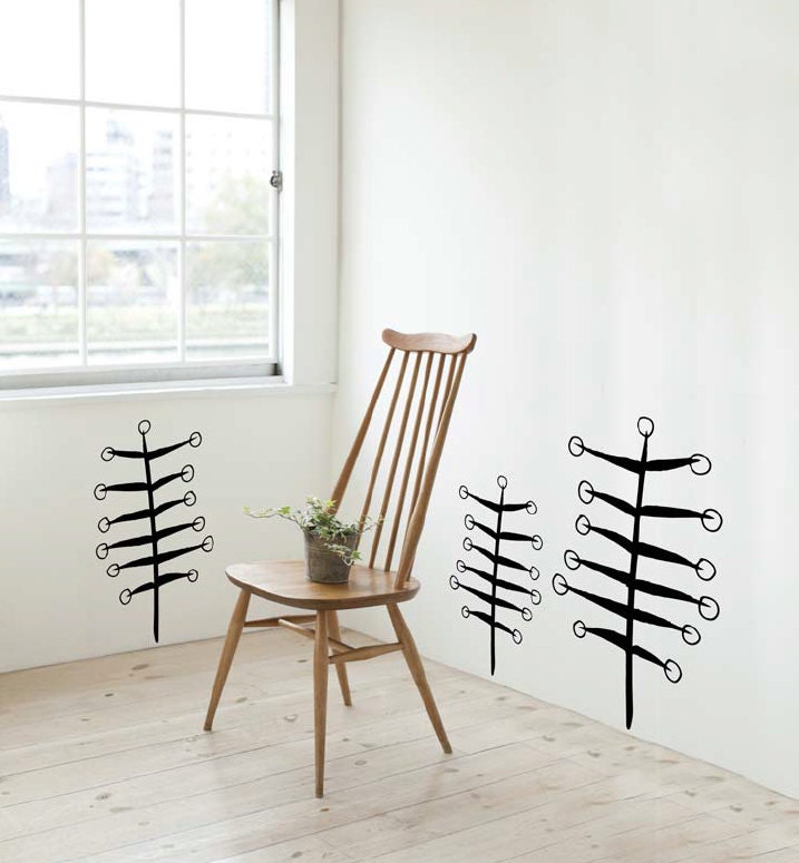 Plantes, Decorative wall decals