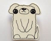 Dog Pin Brooch