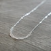 tabula rasa - sterling silver layered necklace by elephantine
