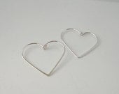 Sterling Silver Heart Earrings