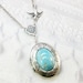Silver Locket Necklace - ORIGINAL Blue Robin Egg - Jewelry by BirdzNbeez - Wedding Birthday Bridesmaids Gift